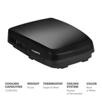 Dometic FreshJet 5 15,000 BTU RV Rooftop Air Conditioner FJX5557MBKCS