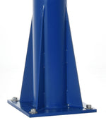 Vestil Steel Floor Mounted Jib 80 In. I-Beam 2000 Lb. Capacity Blue JIB-FM-20