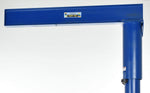 Vestil Steel Floor Mounted Jib 80 In. I-Beam 2000 Lb. Capacity Blue JIB-FM-20