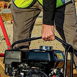 Tomahawk 5.5 HP Honda Vibratory Plate Compactor for Soil Compaction Tamper 3 Year Warranty JXPC50H