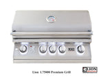 Lion Built in BBQ LP 32" (Cutout: 31" x 21 1/2" x 9 5/8") L-75000