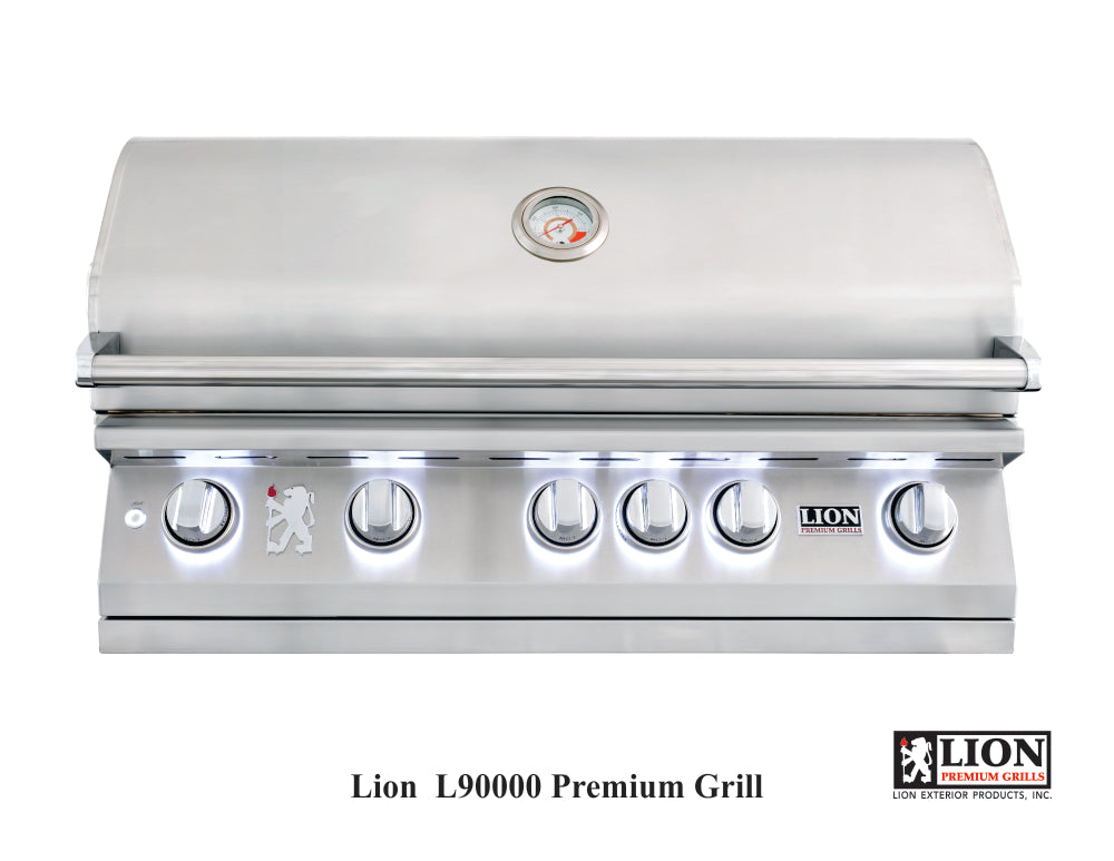 Lion Built in BBQ LP 40" (Cutout: 38 1/2" x 21 1/2" x 9 5/8") L-90000