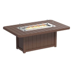 Luxcraft Lumin Fire Table 79″ Rectangular LFT79R