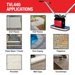 Tomahawk 440 lb Electric Paver Slab Vacuum Lifter 1200W for Hardscaping, Concrete, and Stone Placement TVL440