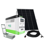 Nature's Generator High Capacity Lithium 1800 Solar Generator and Transfer Switch NGLGNAUP
