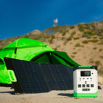 Nature's Generator High Capacity Lithium 1800 Solar Generator and Transfer Switch NGLGNAUP
