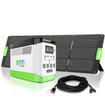 Nature's Generator High Capacity Lithium 1800 Solar Generator NGLGNAUF