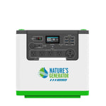 Nature's Generator Lithium 3600 Solar Generator and Transfer Switch NGL36AUPRP