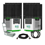 Nature's Generator Lithium 3600 Solar Generator and Transfer Switch NGL36AUPRP