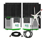 Nature's Generator Lithium 3600 Solar and Wind Generator NGL36AUW