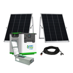 Nature's Generator Lithium 3600 Solar Generator and Transfer Switch NGL36AUPRP
