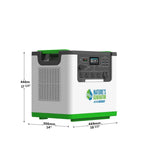 Nature's Generator Lithium 3600 Solar and Wind Generator NGL36AUW
