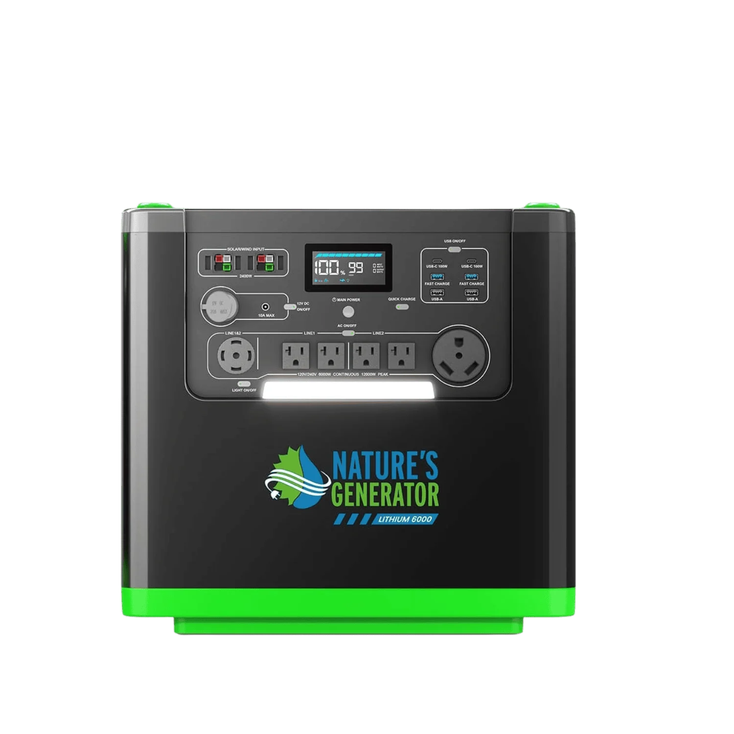 Nature's Generator Lithium 6000 Power Station NGLGNSX
