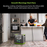 Nature's Generator Lithium 6000 Power Station NGLGNSX