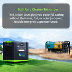 Nature's Generator Lithium 6000 with Solar Panel NGLSXAU