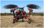 Pequea MID CAPACITY CARTED WHEEL RAKES HRMCR8