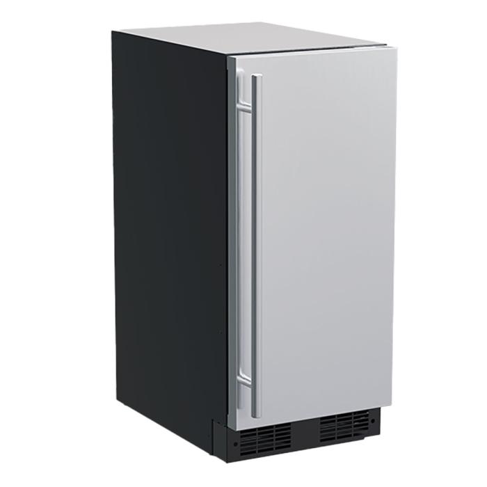 Marvel 15" Clear Ice Machine with Gravity Drain MLCL215-SS01B
