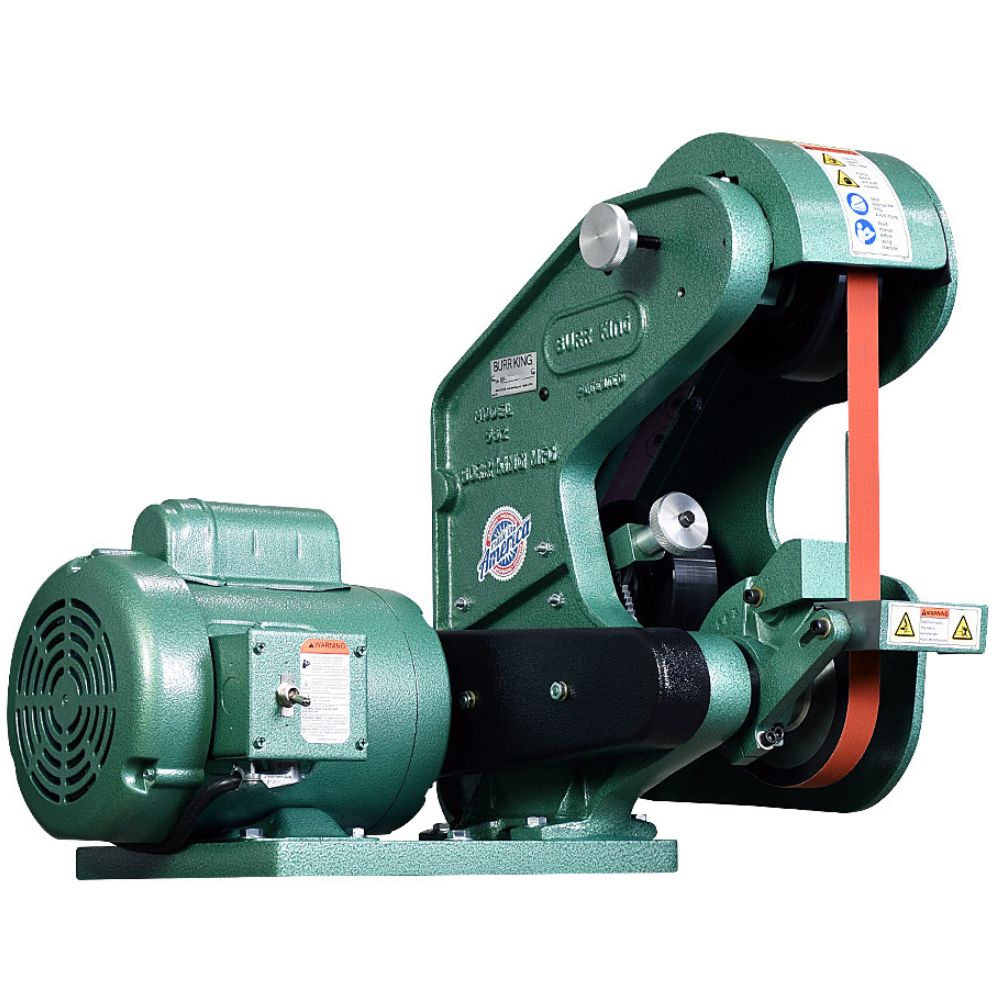 Burr King Model 562 1 x 42 Three Wheel Belt Grinder 56100