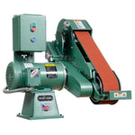 Burr King Model 960-400 4 x 60 Two Wheel Belt Grinder 95103