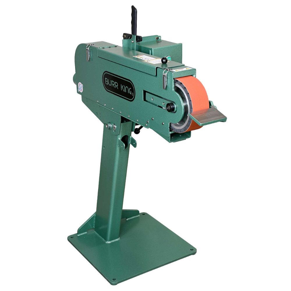Burr King Model 979 3 x 79 Two Wheel Belt Grinder 17403