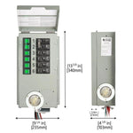 Nature's Generator 120V/240V 30A 6-Circuit Non-Automatic Transfer Switch NGPHPTK