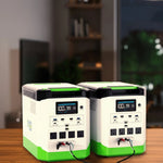 Nature's Generator High Capacity Lithium 1800 Solar Generator and Transfer Switch NGLGNAUP