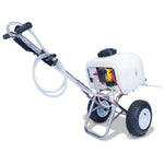 Earthway 8 Gallon Stainless Steel Push Sprayer With Hose 90308