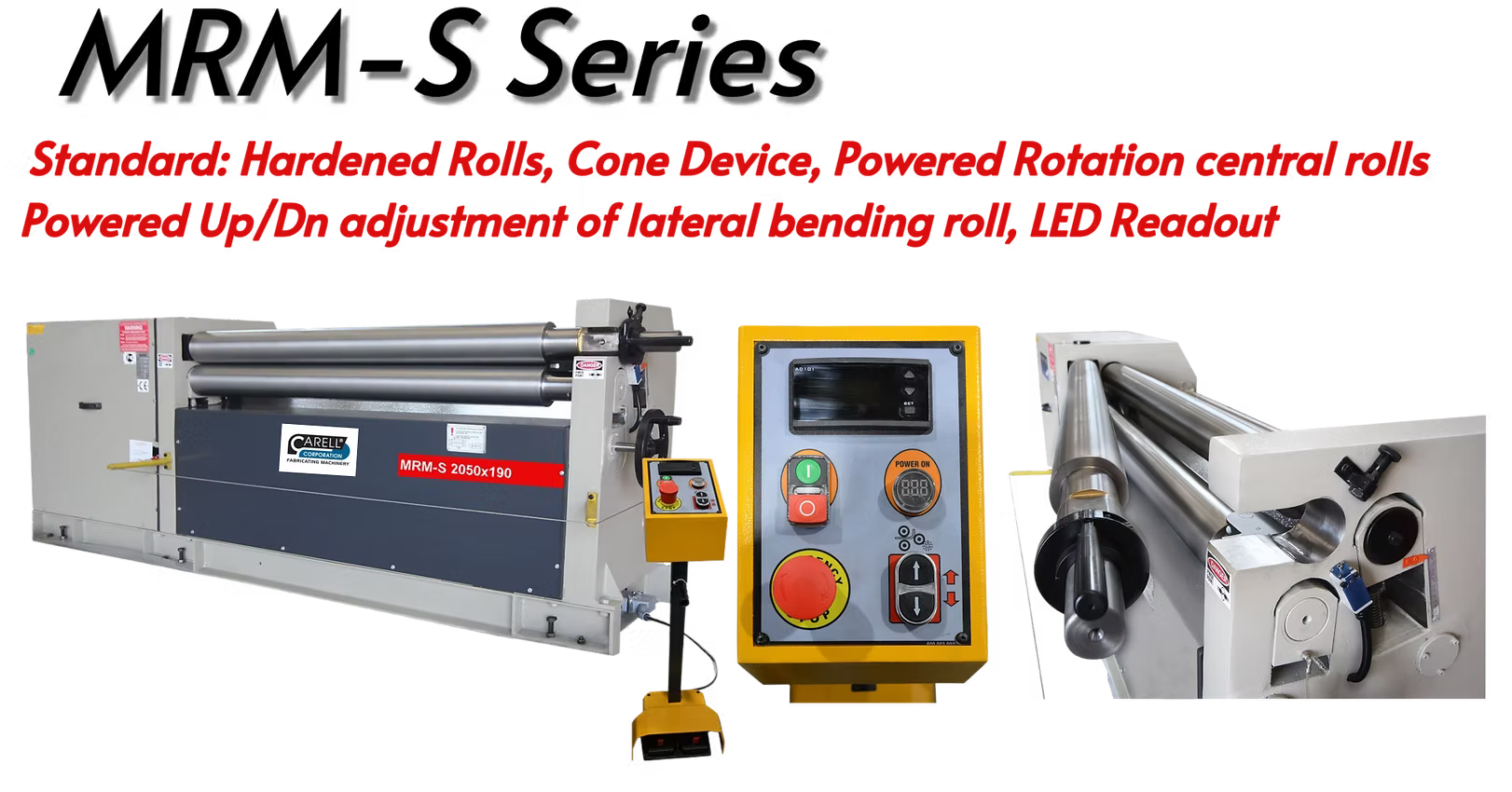Carell Corp IP 5' x 1/4" (220V) x2 machines MRM-S 1550x170