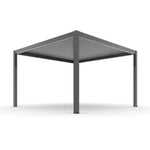 ALEKO 10x12 ft. Powered Aluminum Pergola with LED Lights - Noble Collection PERG10X12NOBLE2-AP
