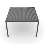 ALEKO 10x12 ft. Powered Aluminum Pergola with LED Lights - Noble Collection PERG10X12NOBLE2-AP