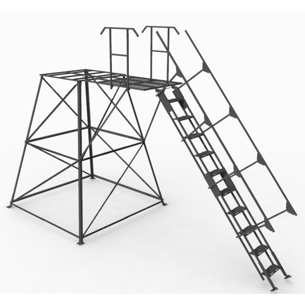 Orion 10ft Stair - Elevated Deer Blind Stand