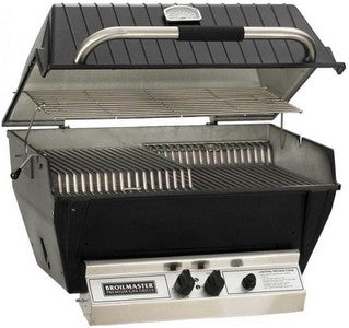 Broilmaster Premium LP Gas Grill w/Charmaster Briquets P4X