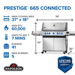 Napoleon Prestige® 665 Connected RSIB P665VXRSIBNSS