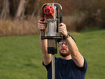 Titan Post Driver | Residential | 2.5 In. Diameter | Electric 40V DC w/ 2 4AH Batteries PED1040E