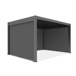 ALEKO Pergola Pull Down Privacy Screen – 10’ PERGZIP10FT-AP
