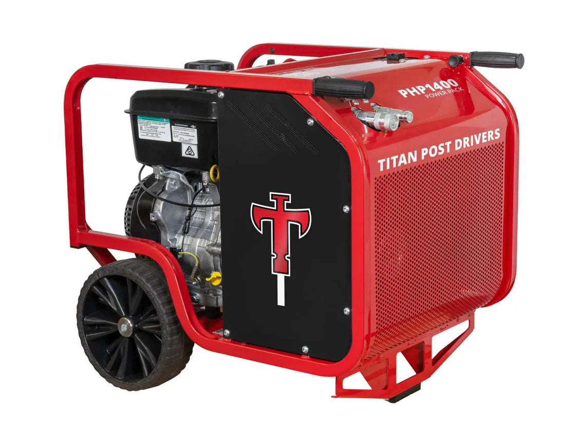 Titan Post Driver | Hydraulic Power Pack | 14HP PHP1400