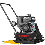 Tomahawk Vibratory Plate Compactor Tamper with Kohler Engine for Dirt Gravel Soil Compaction TPC80