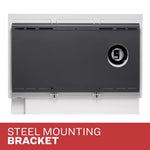 US Stove 1,000 Sq Ft Wall Mount Direct Vent Pellet Stove with 28 lb Hopper and Remote AP5000
