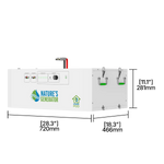 Nature's Generator Powerhouse V2 Solar Generator and Transfer Switch NGPHAUP