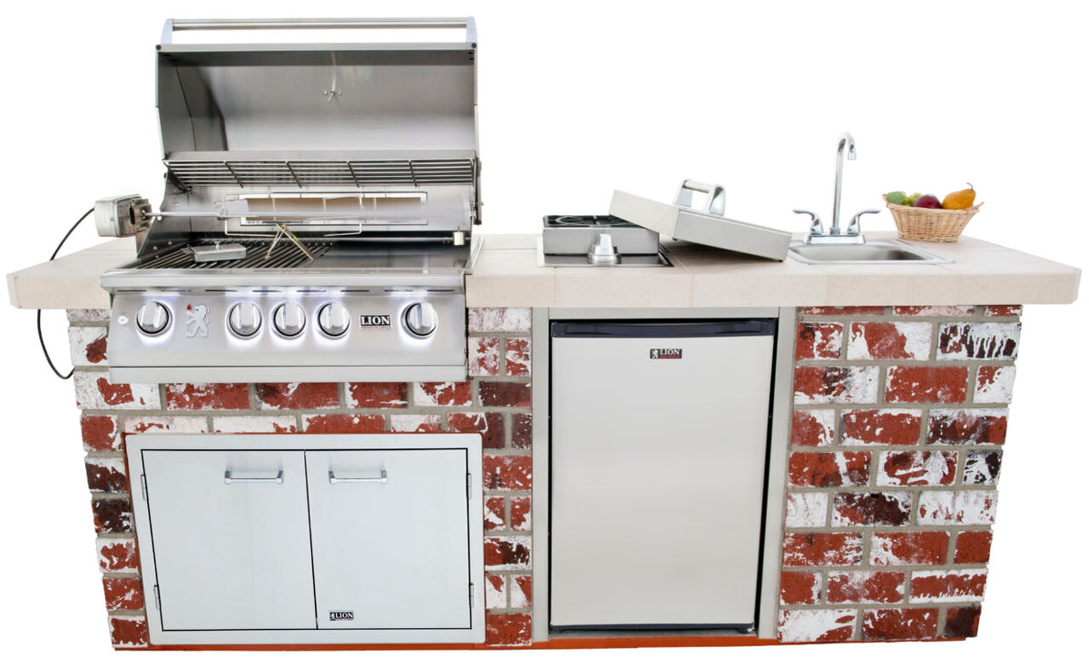 Lion Premium Q BBQ Island 90111