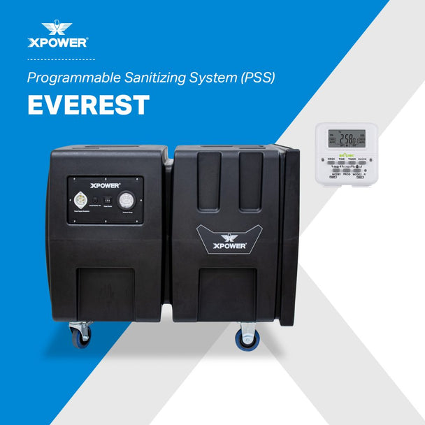 XPOWER Everest Programmable Sanitizing System PSS3