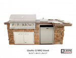 Lion Quality Q BBQ Island 90113