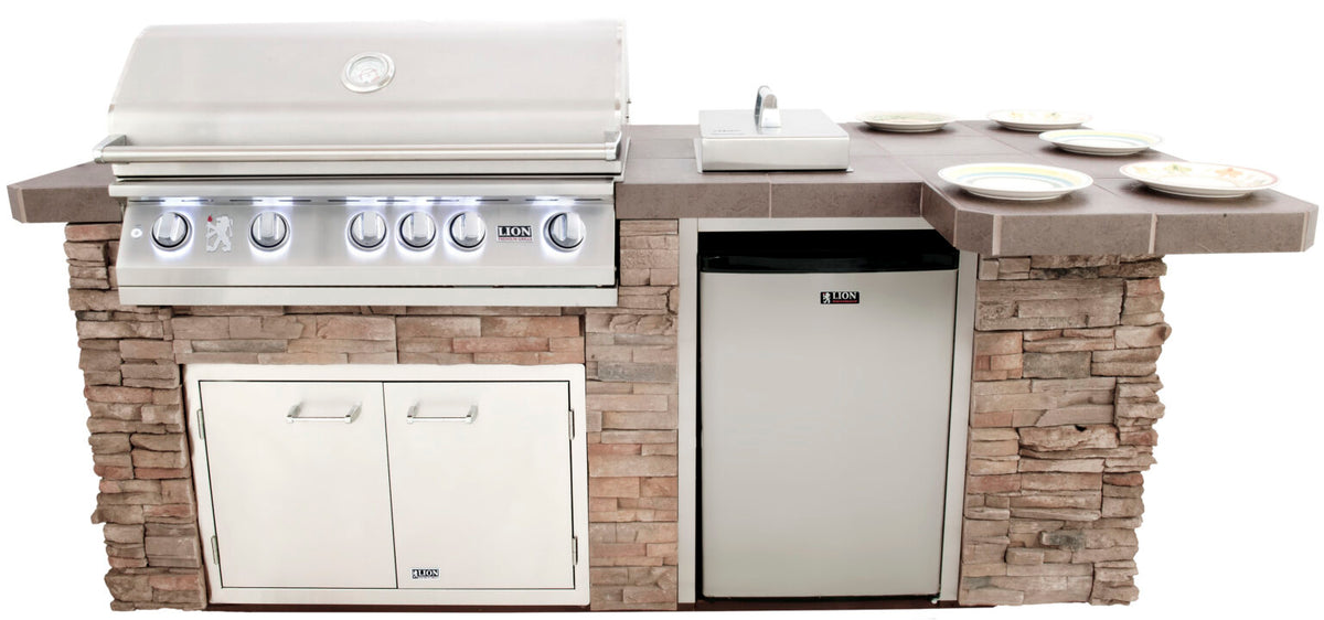 Lion Quality Q BBQ Island 90113