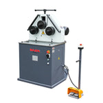 KaKa Industrial Roll Bending Machine, Heavy Duty Electric Pipe, Flat Bar (2"x0.4"), Square Tube (2"x2"x0.1"), Angle Steel Round Tube, 1.5kW Motor, Horizontal/Vertical Operation 230V 3-PH RBM-40HV 191003V220