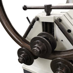 KAKA INDUSTRIAL Roll Bending Machinerocesses Flat Bar (4"x0.6"), Square Tube (2"x2"x0.12"), Angle Steel & Round Pipe (ø2.76"), 2.2kW Motor, Horizontal/Vertical Operation, 230V 3PH RBM-50HV 191011V230V460
