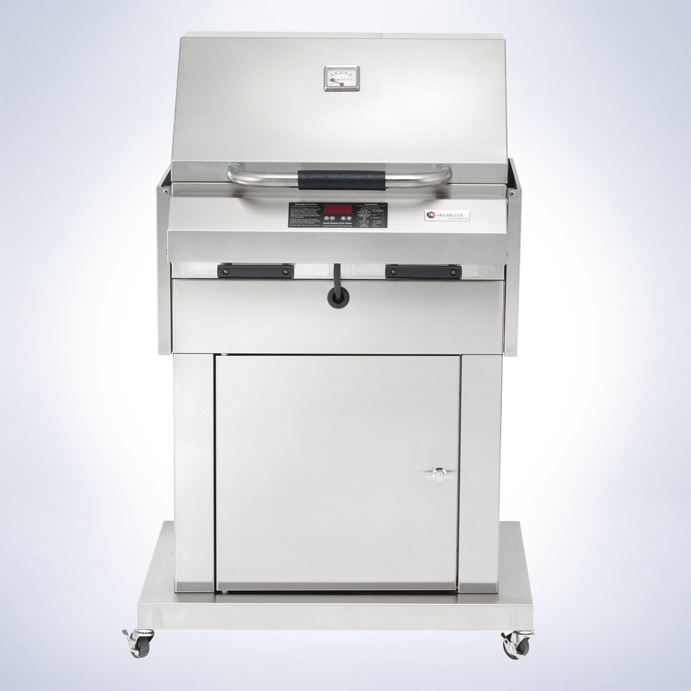 Electrichef Ruby 32” Closed-Base Outdoor Electric Grill 4400-EC-448-CB-S-32