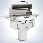 Electrichef Ruby 32″ Pedestal-Base Outdoor Electric Grill 4400-EC-448-PB-S-32