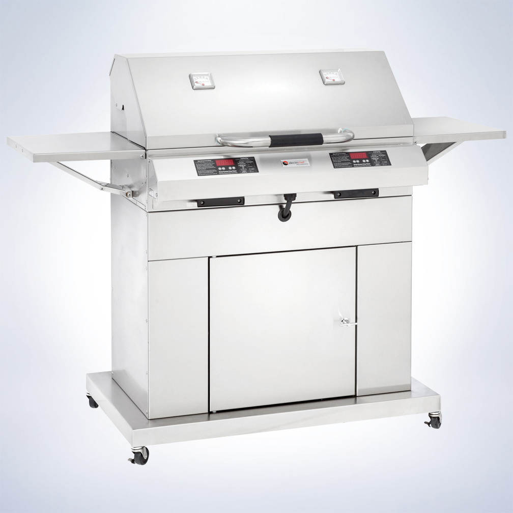 Electrichef Ruby 32″ Dual Closed-Base Outdoor Electric Grill 4400-EC-448-CB-D-32