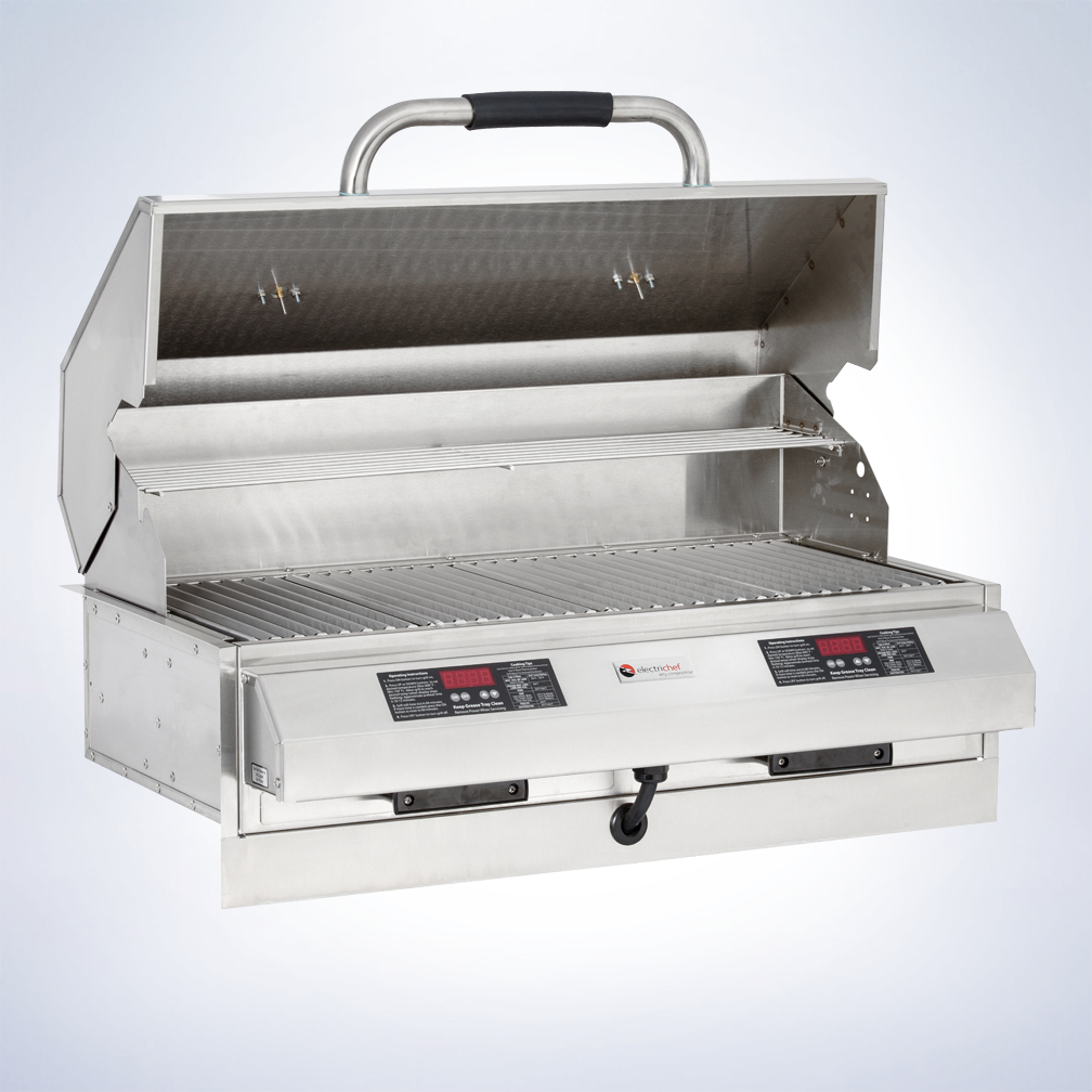 Electrichef Ruby 32″ Dual Built-in Outdoor Electric Grill 4400-EC-448-I-D-32