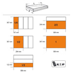 Beta RSC28 SuperTank Rolling Tool Cabinet, 10 Drawers, Wood Worktop, RSC28